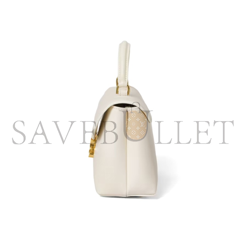 Ce1i*e TEEN NINO BAG IN SMOOTH SATINATED CALFSKIN WITH ENAMEL CLOSURE 118115388.GMU2 (20.5*13*8cm)